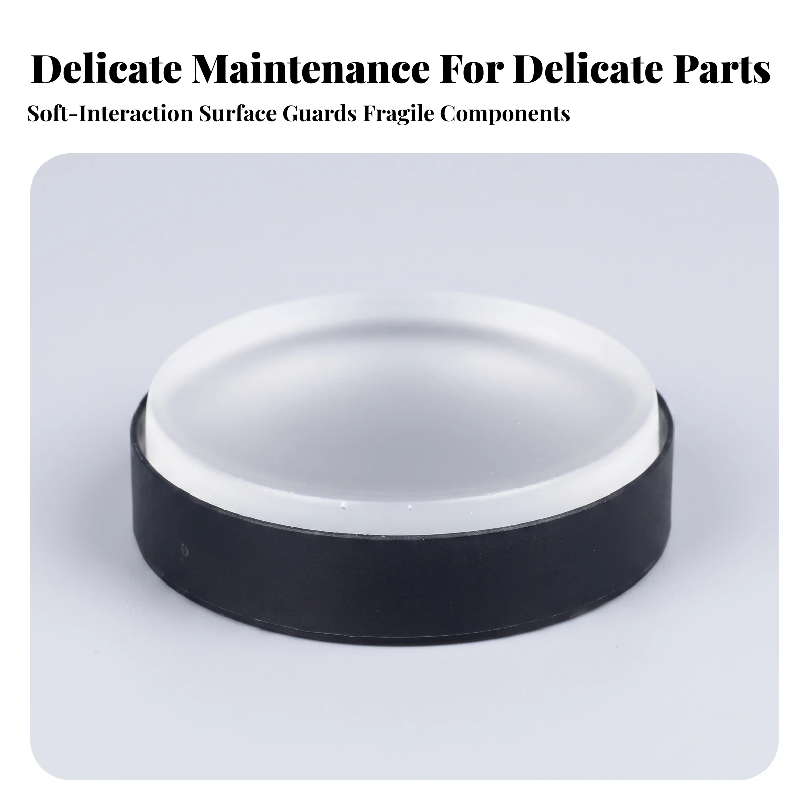 Watch Movement Pad Non-Scratching Watch Movement Cushion Soft Rubber Slip Resistant for Watchmakers, Workbench