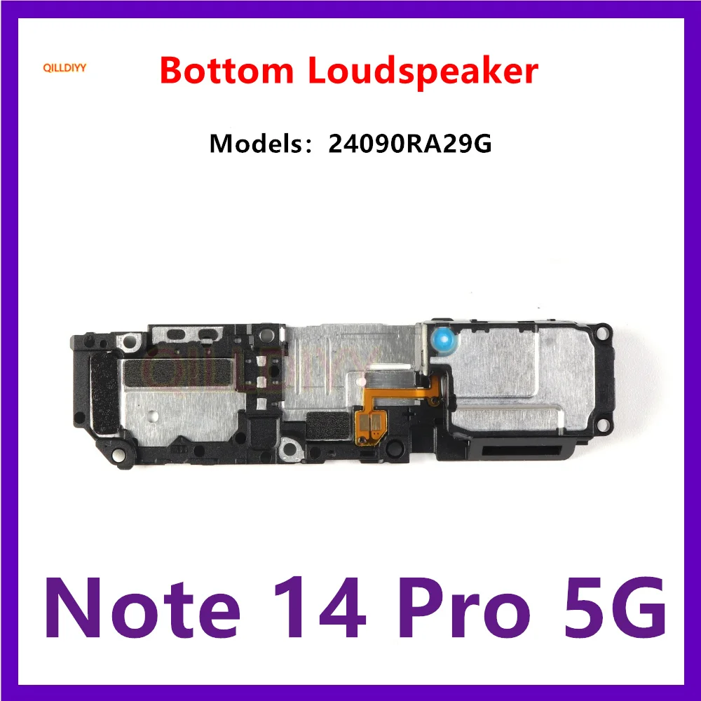 Altavoz para Xiaomi Redmi Note 14 Pro 5G, Módulo de Sonido, Timbre, Zumbador, Repuesto para Reparación de Smartphones