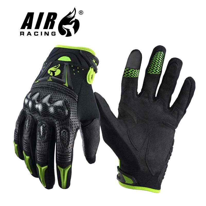 AIR Bomber Handschuhe Motocross Guantes MX BMX Dirt Bike Offroad Moto Enduro MTB Reit- und Fahrradhandschuhe ATV UTV Luvas für Herren mit Touchscreen-Funktion