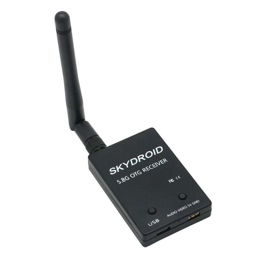 FUAV UVC Dual / Single Antenna Control OTG 5.8G 150CH Full Channel FPV Receiver W/Audio
