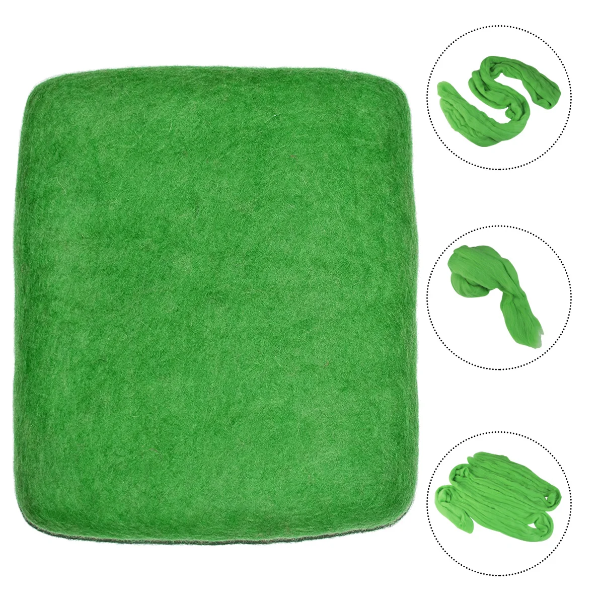 

100G Wool Felt Materials Diy Hand Knitting Wools For Kids Craft Projects Light Green Felt Making Kit Accessories