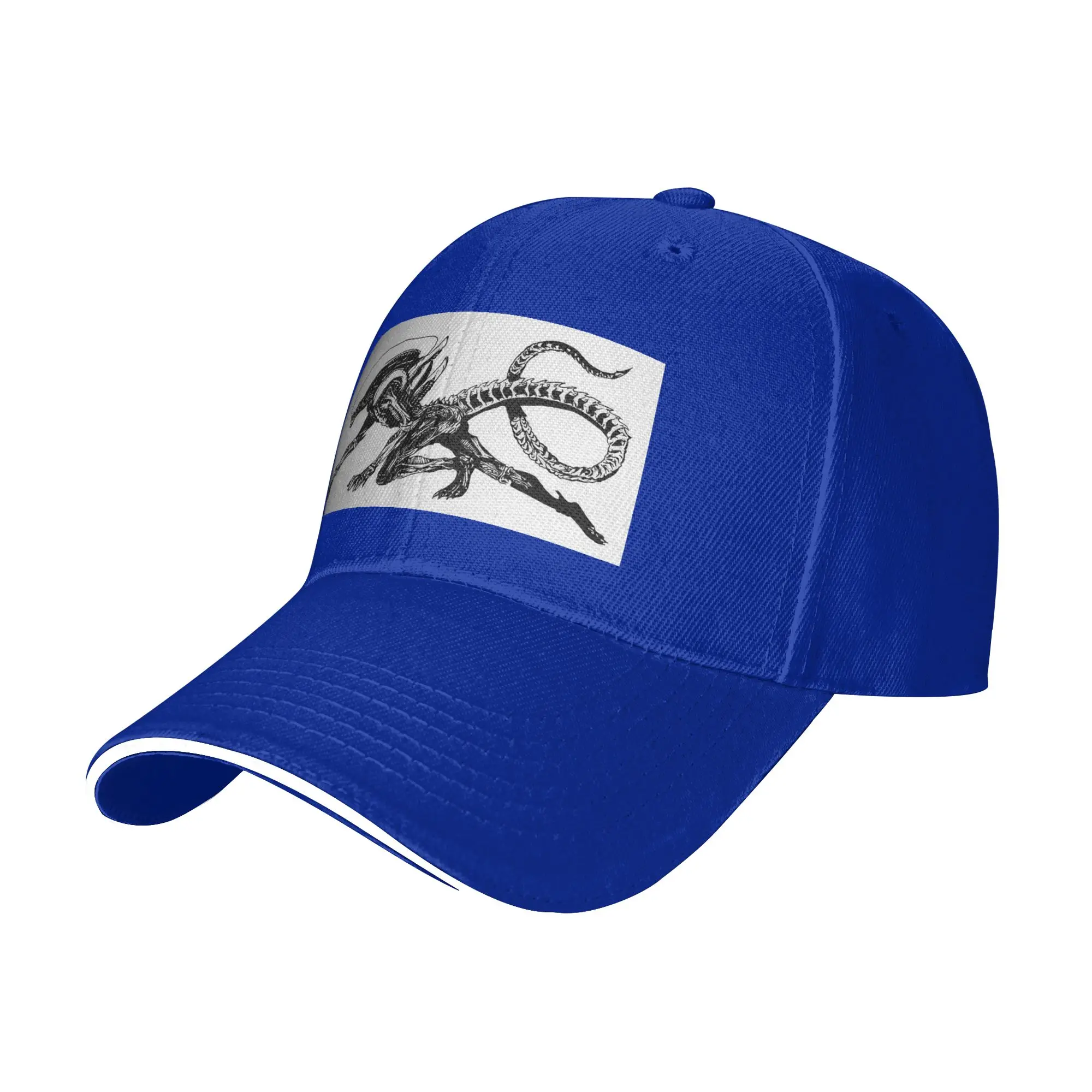 Xenomorph Alien Movie Cap Fashion Baseball Caps Adjustable Hat Hip Hop Summer Unisex Baseball Hats Customizable Polychromatic