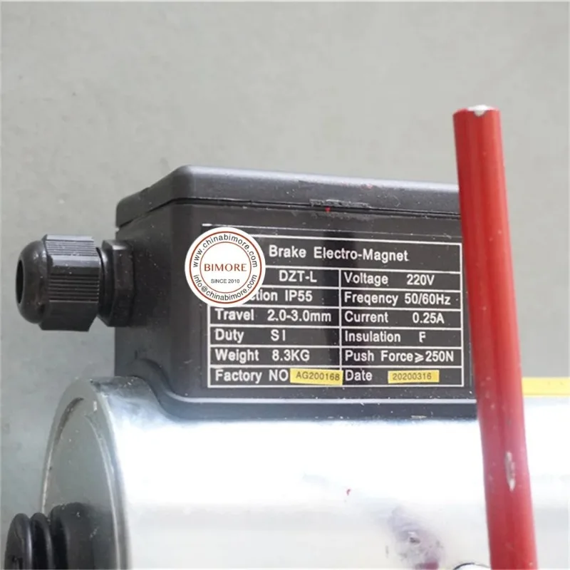 DZT-L Escalator Sidewalk Parts Brake Use for SJEC 220V 250N