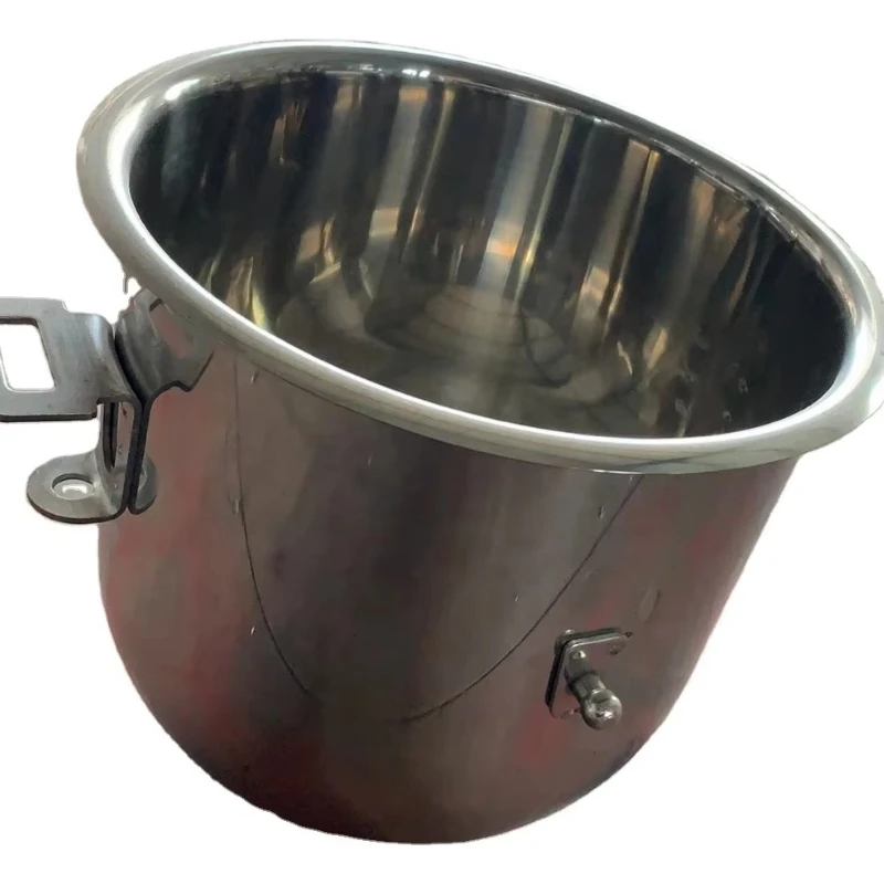 

Commercial used food mixer spare parts mixing bowl stainless steel