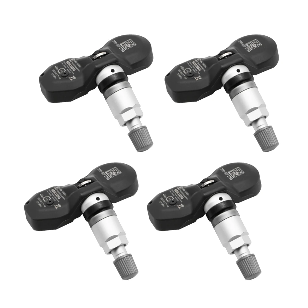 4 PCS Car Tire Pressure Monitor Sensor TPMS 7PP907275F for -Audi A4 B7 B8 A6 C6 A8 D4 Q7 R8 S4 -Porsche Touareg 433Mhz