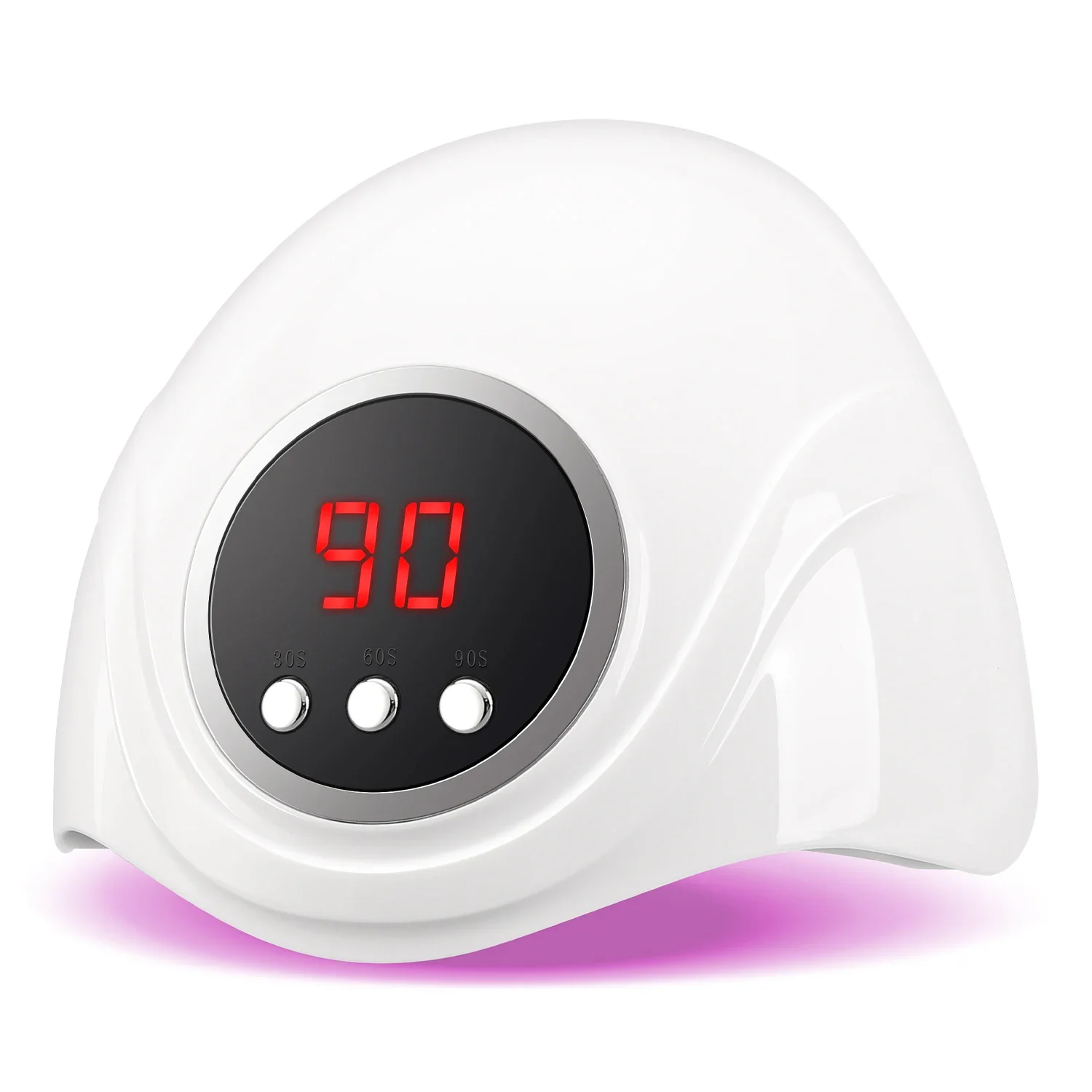 72 W UV-LED-Nagellampe, 24 LEDs, Nageltrockner mit Infrarot-Sensor, schnell trocknende Maniküre-Lampe, UV-Kabine für Nagelstudio-Nagelkunstwerkzeuge