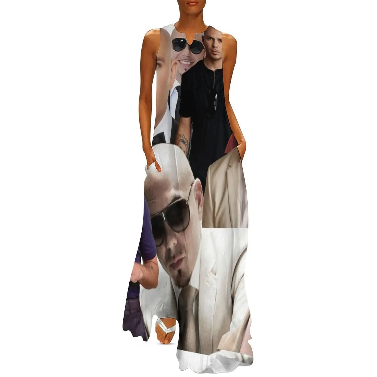 Pitbull Long Dress women's fashion dresses Women's skirt evening dresses women