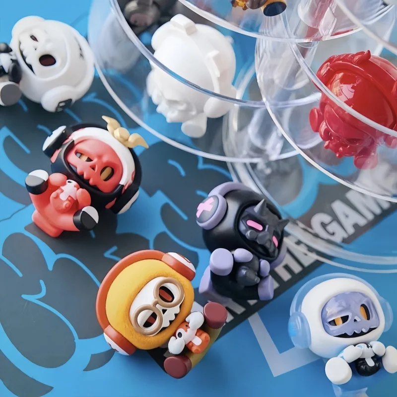 In Stock Genuine Mr.Bone-Babybone Blind Box Mini Action Figures - Unique Skeleton Design Handmade Trendy Toy Ornament