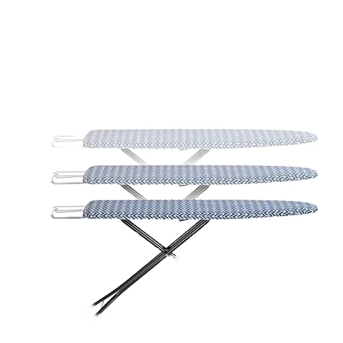 Manufacturer Price Foldable plastic ironing board with retractable steel wire iron tray removable legs for wardrobes