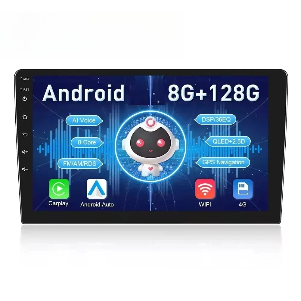 8 Core 8+128G Android Car Radio Stereo 9