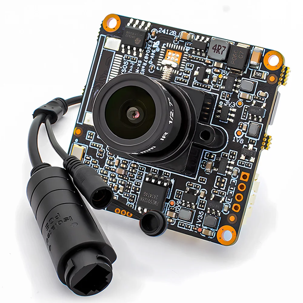 WGWK IP Camera Module 2MP 1080P High Speed 60FPS 1.8mm 2.1mm Ultra Webcam Board For Industrial Network Onvif POE Security Camera