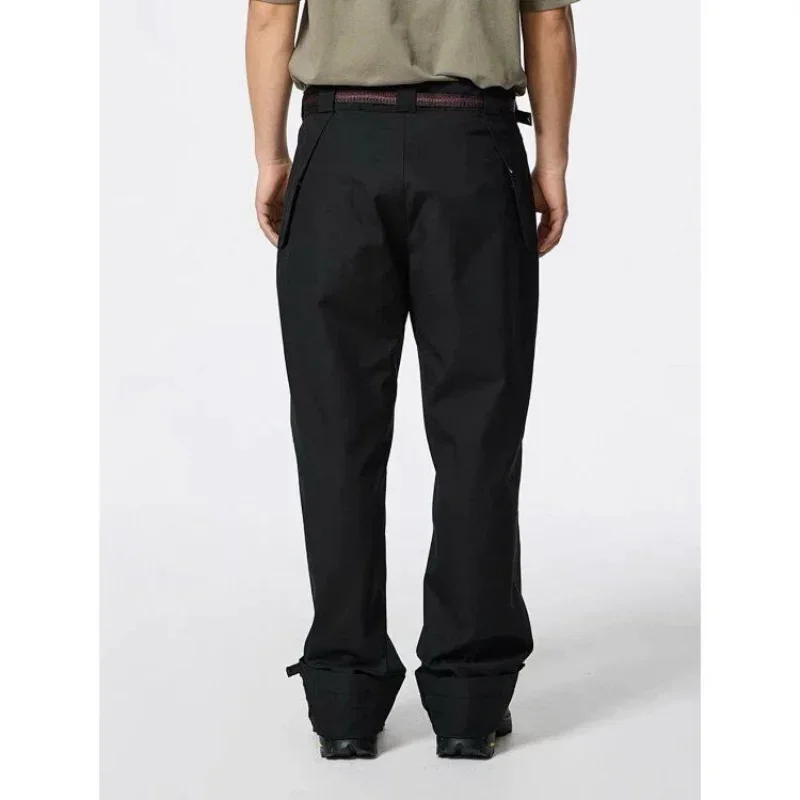 ROA 2026 Gorpcore Hiking Centipede Buckle Pant Twill Cotton Men Women Loose Outdoor Hiking Casual Long Trousers