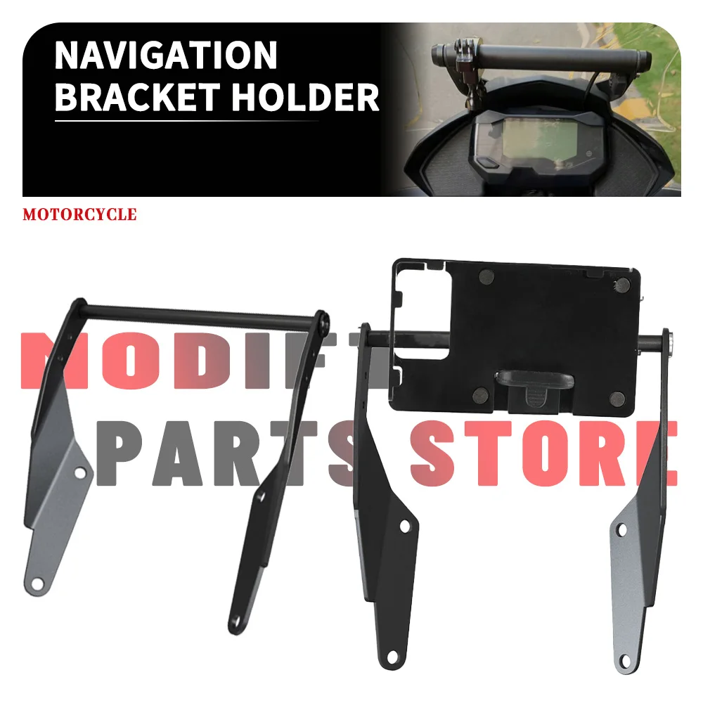 

For BMW G310GS G310R G 310 GS 2017-2023 Motorcycle Accessories GPS Phone Navigation Bracket Front Bar Phone Holder Mount Stand