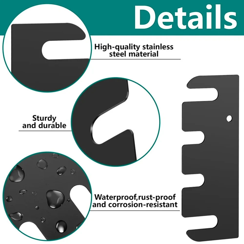 10 Stainless Steel Hinge Spacers for Doors Designed to Fit Snugly in Gaps and Maintain Proper Door Panel Support Against Wear