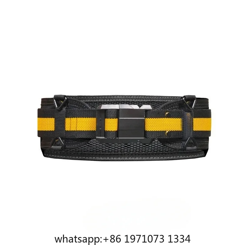 Tool Bag Belt Quick Hanging Removing Buckle Waist Supporter Outdoor Tactics Belt Heavy Multi-functional Waterproof