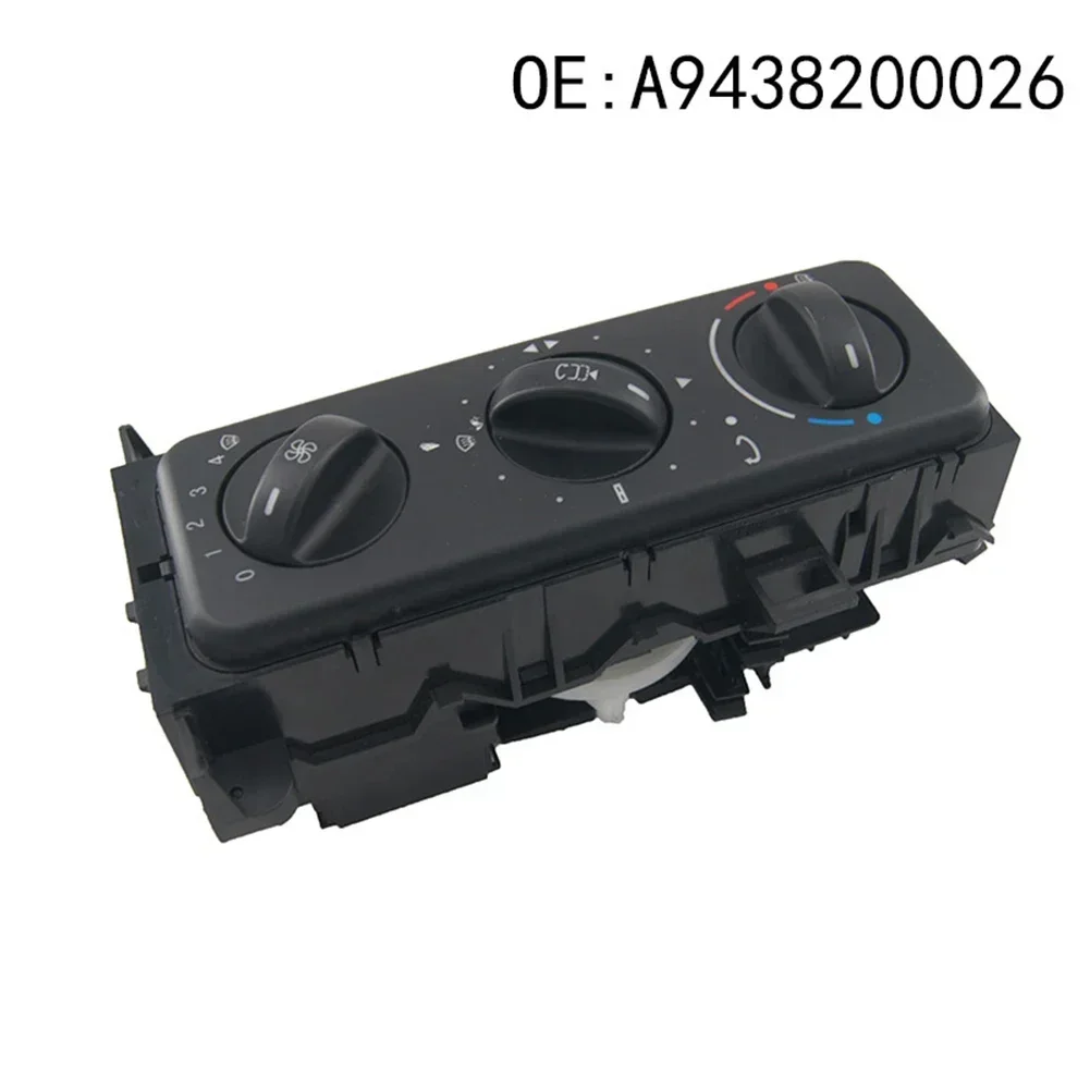

For Benz Actros Climate Control Switch Car Maintenance As Shown In The Picture ABS Material Anti-Corrosion Black Colour
