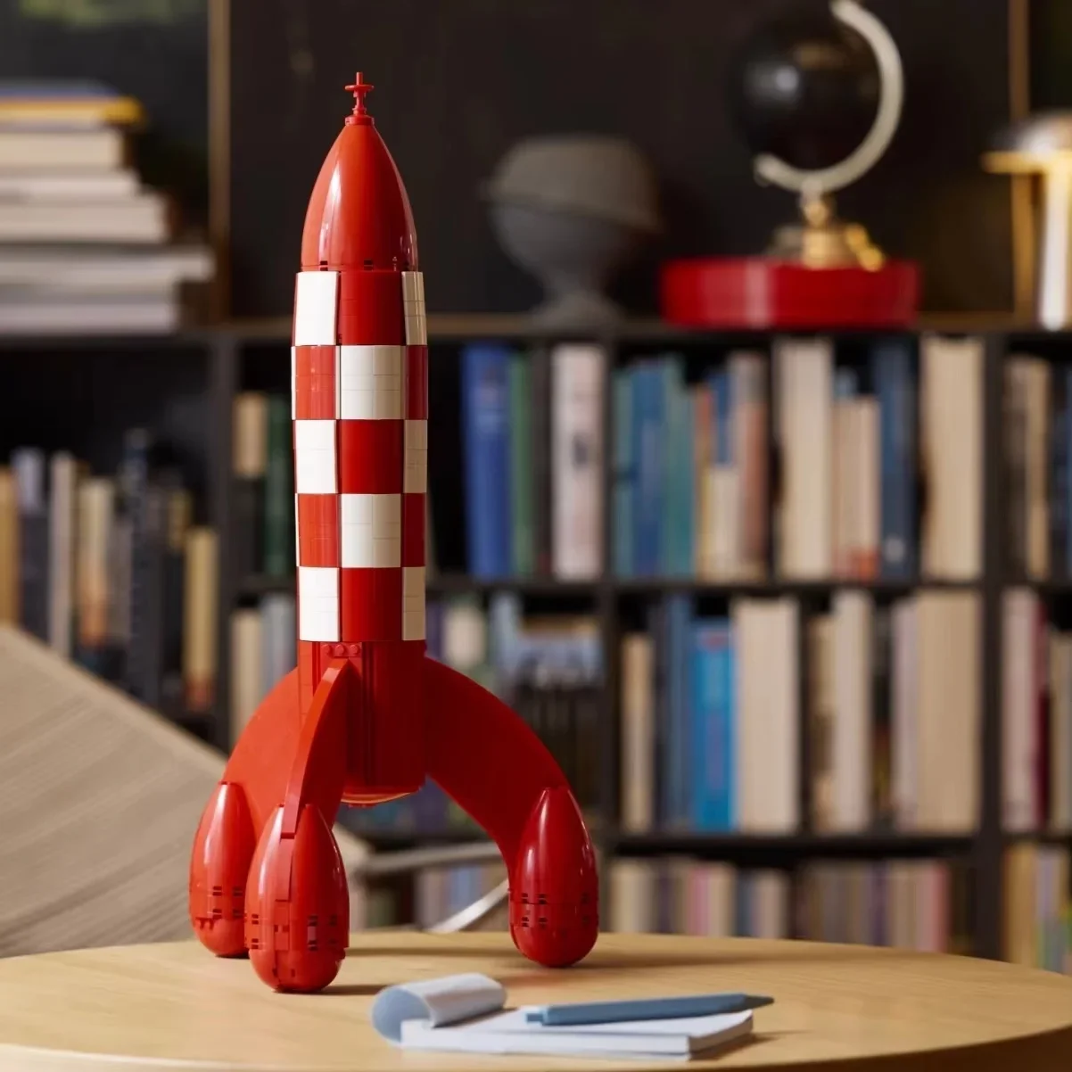 Günstige Moon Rocket Bausteine, kompatibel mit 1283 Teilen, Ausstellungsmodell, Geburtstagsgeschenke für Erwachsene, Spielzeug – Detail 5