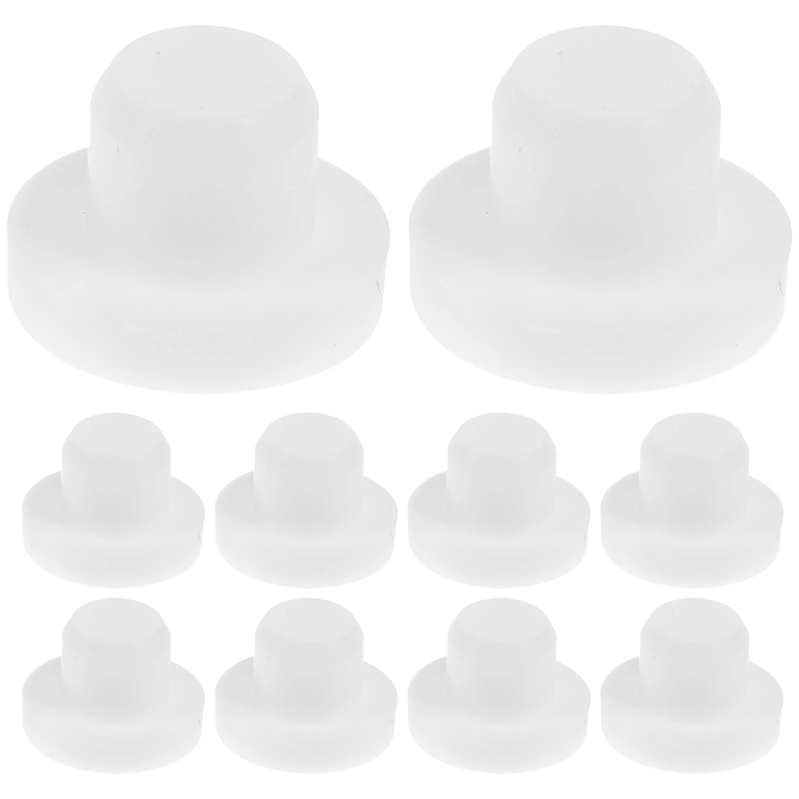 10pcs Plug And Pepper Stoppers Plugs Bulk Reusable Silicone Silicone Replacement Plug Set Stopper Stopper 0.47\