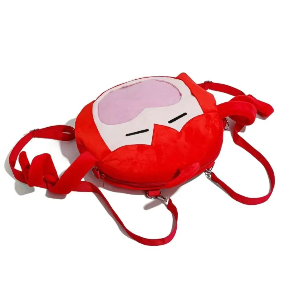 Kasane Teto 플러시 백팩 코스프레 만화 가방 숄더 백 학생 모피 가방 투명 배낭 학교 가방 애니메이션 소품 크리스마스 선물