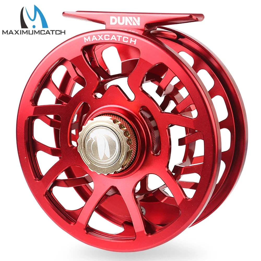 MAXCATCH Dunn Fly Reel CNC Machined Waterproof Fully Sealed Drag Ultralight MAXSDS Fly Fishing Reel for Saltwater Freshwater