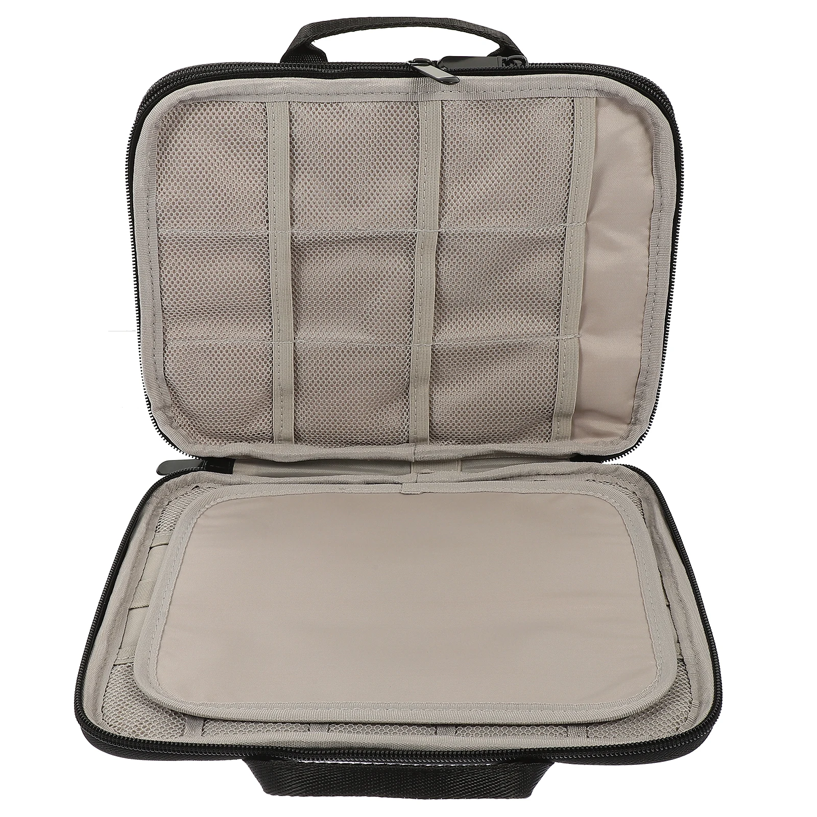 

Portable Storage Bag Watches Case Bands Organizer Strap Double Layer Carry Travel Carrying