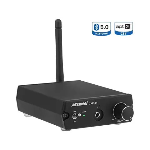 맨 위! ES9038 디코더 DAC CSR8675 Bluetooth APTX HD LDAC 스테레오 헤드폰 앰프 24Bit 96KHz 입력 USB 동축 RCA AUX 출력