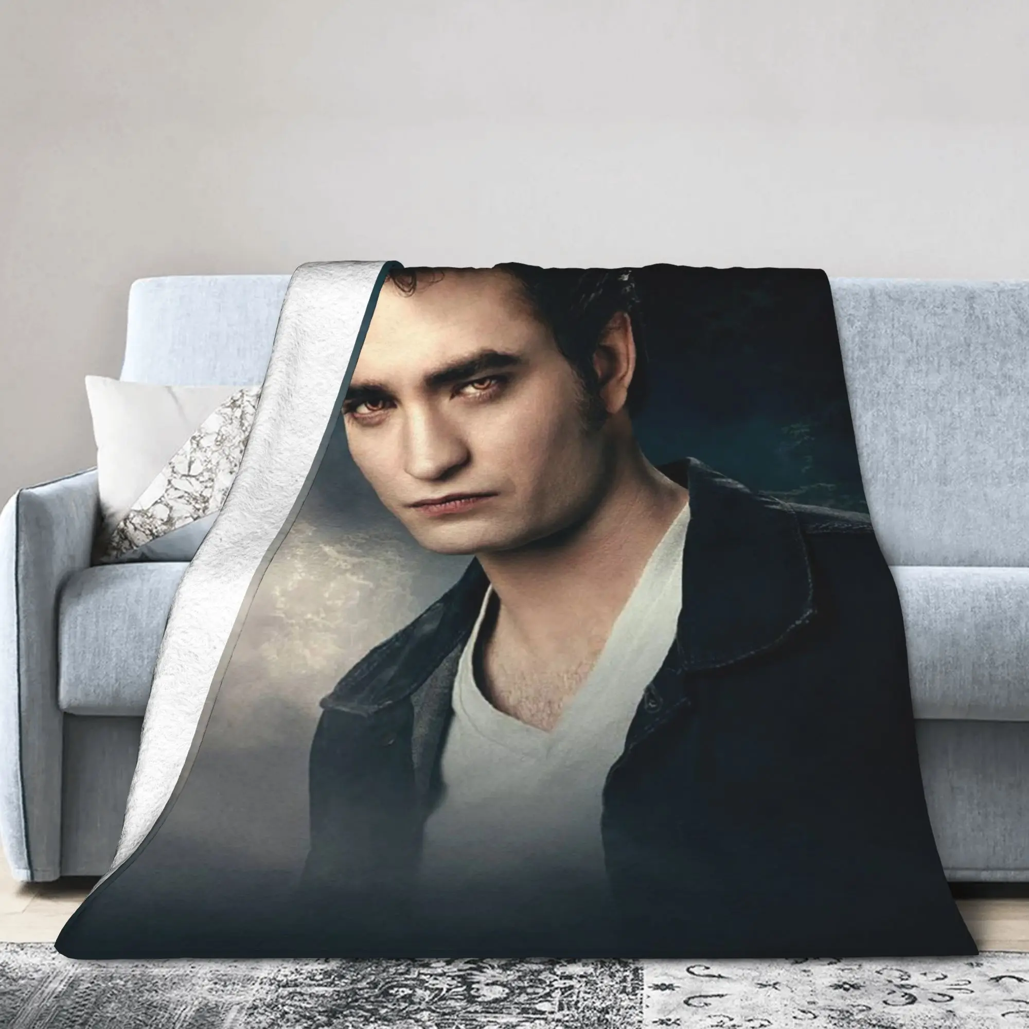 The Twilight Saga Eclipse Movie Blankets Edward Flannel Awesome Soft Throw Blankets for Home Spring/Autumn