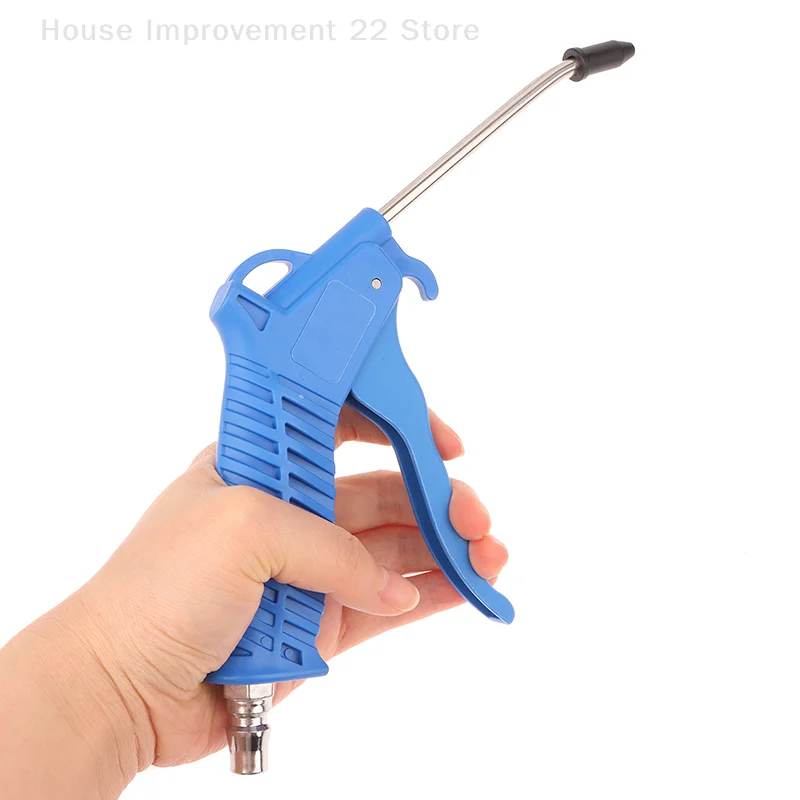 Pistola pneumatica per polvere in plastica da 1 pezzo Pistola ad aria a bocca lunga Pistola per polvere per auto in plastica ad alta pressione Pistola per soffiaggio