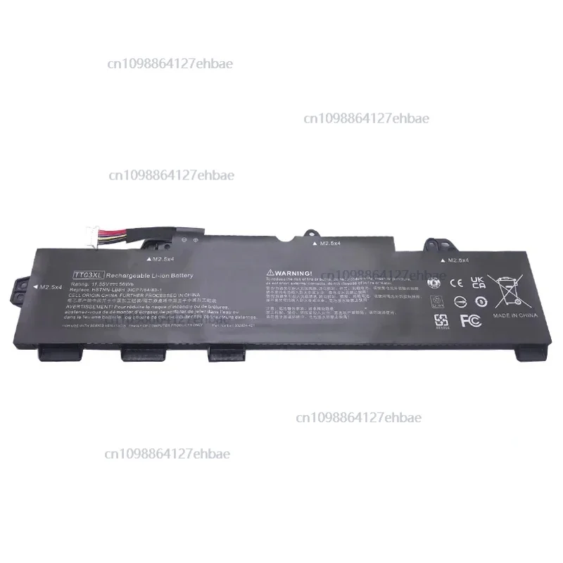 

WHOLESALE New TT03XL Laptop Battery for HP EliteBook 755 850 G5 G6 ZBook 15u HSTNN-DB8K HSTNN-LB8H932824-141/2C1933322-855 Fast