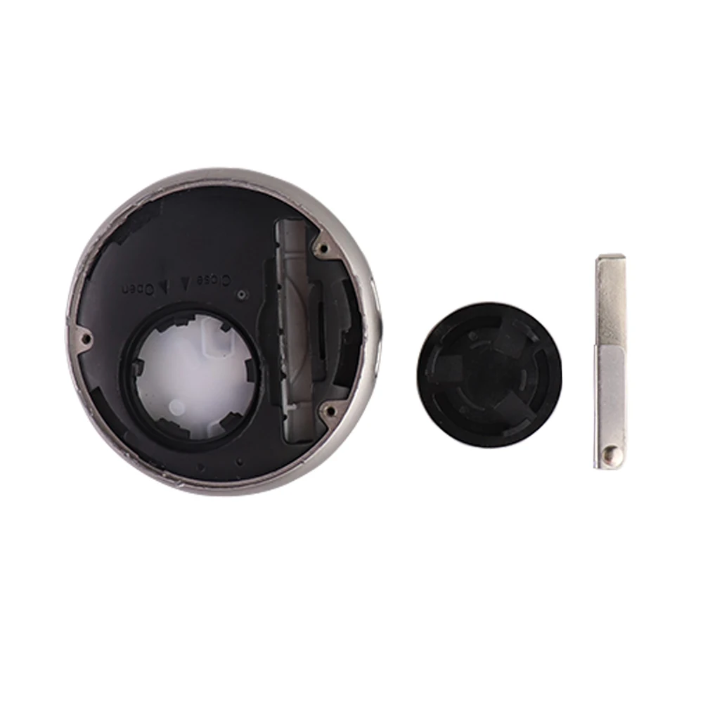 เคสกุญแจรีโมทรถยนต์อัจฉริยะ 3 ปุ่ม YIQIXIN สำหรับ Mercedes Benz SMART Fortwo BRABUS 2022 2023  ไม่มีโลโก้  แบบไม่ใช้กุญแจ