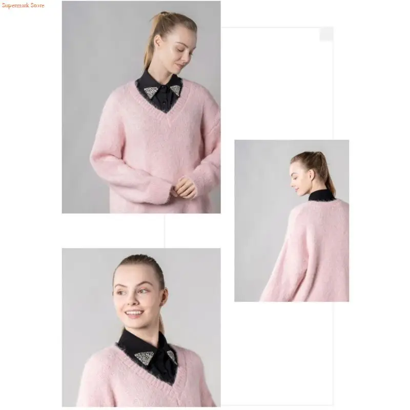 e06e-destacavel-meia-camisa-blusa-coreano-inspirado-e-granulo-embelezado-confortavel-colar-falso-para-mulher