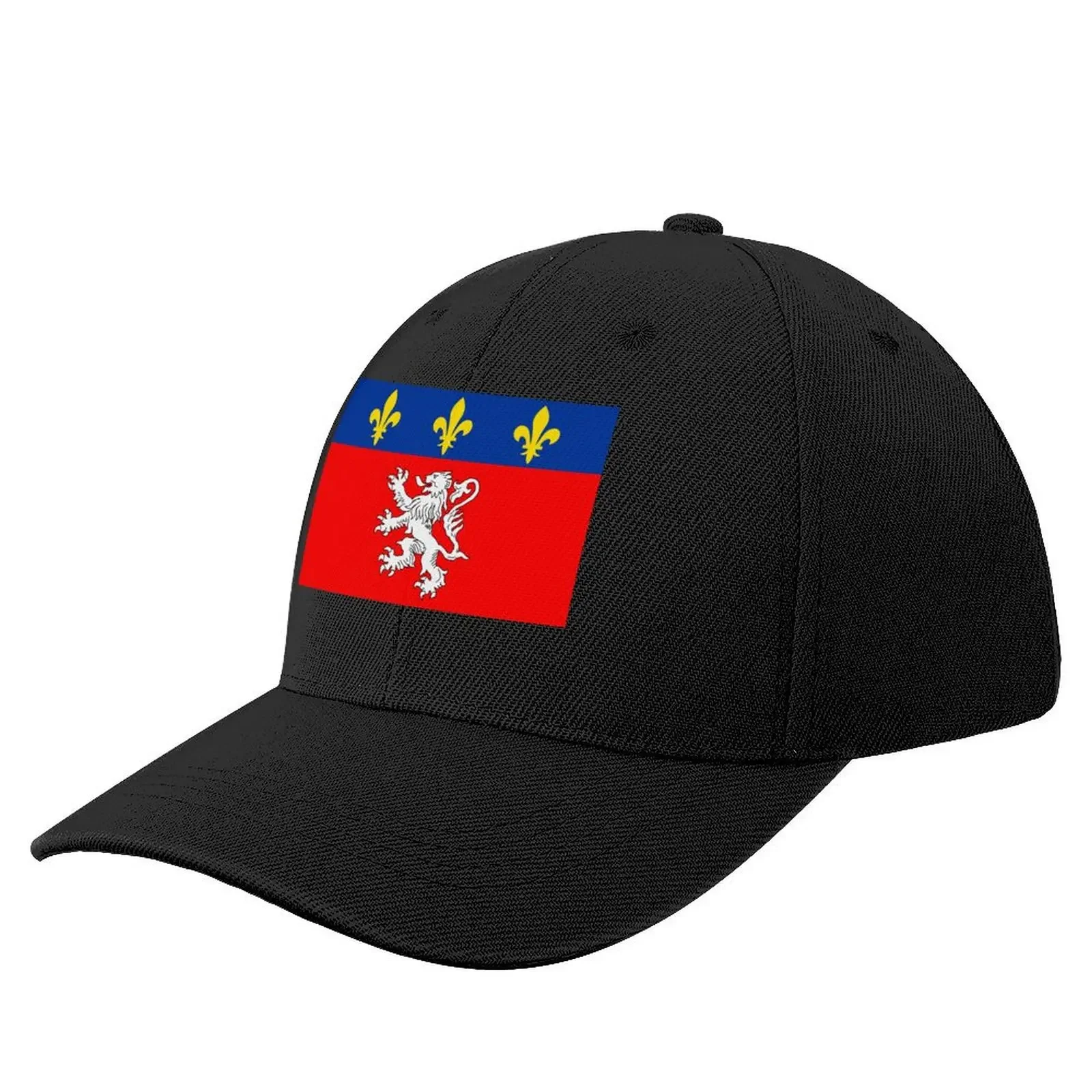 

Lyon France flag Baseball Cap |-F-| Male hat fishing caps man designer cap Women's Men's