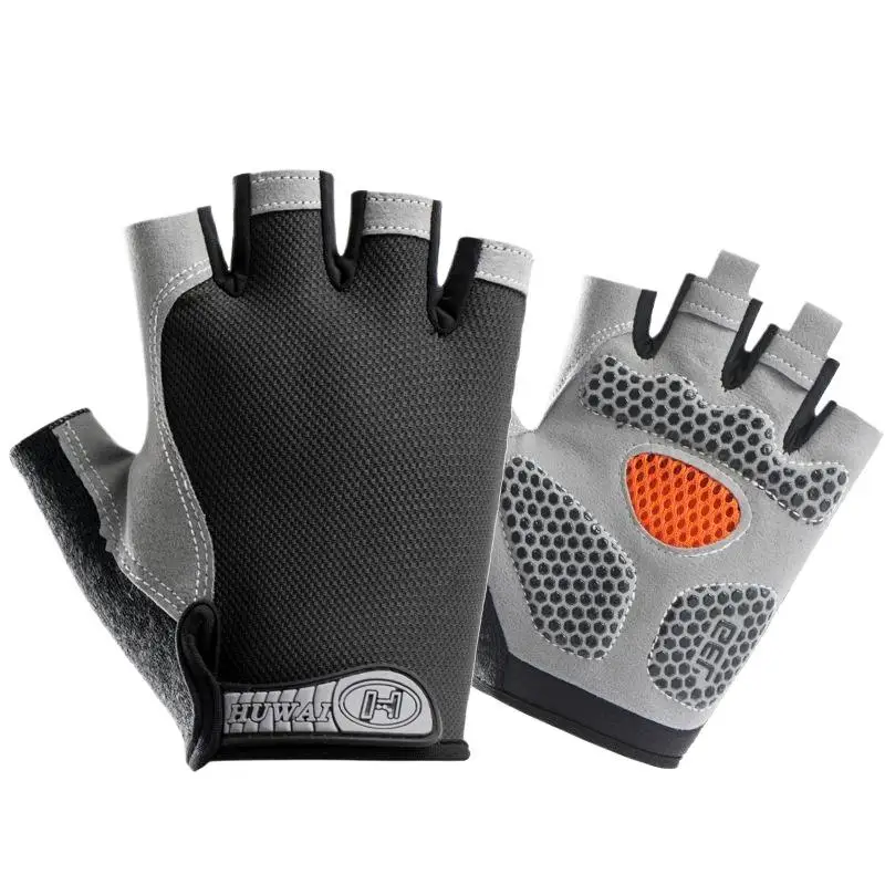 AliExpress NONE ★▲Breathable Half Finger Cycling Gloves Anti Slip Shockproof Comfortable for Sports Bicycle Activities