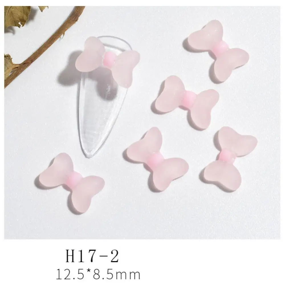 Nail Art Decoratie Scrub Jelly Bow Cartoon Schattige Nagel Sieraden Kleurrijke Nagels Bedels Steentjes Manicure Accessoires