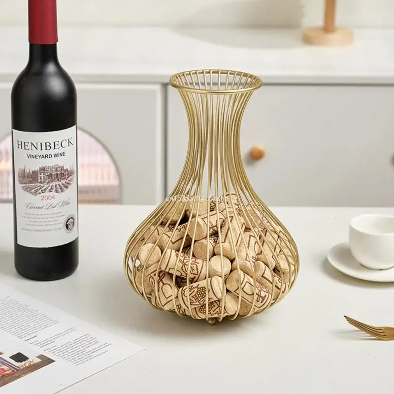 Dropship Wine Cork Holder Wine Stopper Collector Storage Rack Catcher Container for Bar