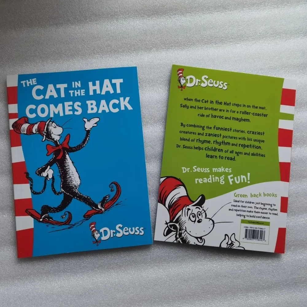 

1 Book （Random） Dr.Seuss Interesting Story Parent Child Kids Baby Early Education Picture English Books Kids Learning Toys