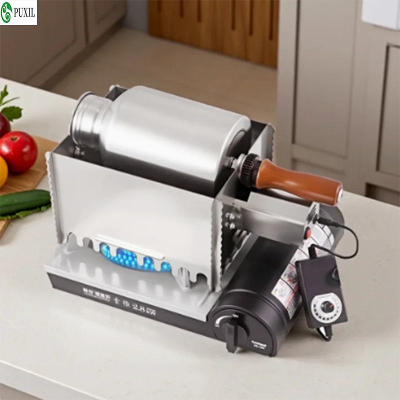 Small gas coffee bean roaster, a durable coffee bean roasting equipment suitable for both household and commercial coffee shops