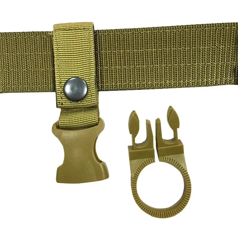 1/2/3PcsMolle Webbing Backpack Buckle Carabiners Attach Quickdraw Water Bottle Hanger Holder Camping Hiking Climbing Accessories