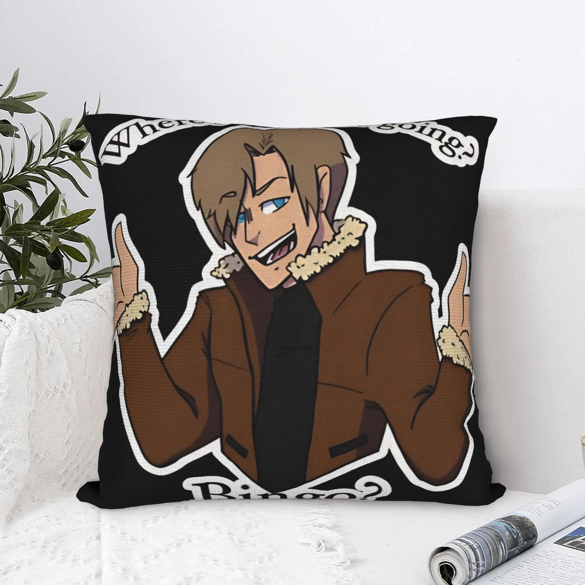 Hetalia Axis Power  Pillow Cover  Square Pillow Case Cushion Cover Morden Design Pillowcases For Sofa Car Home Decor