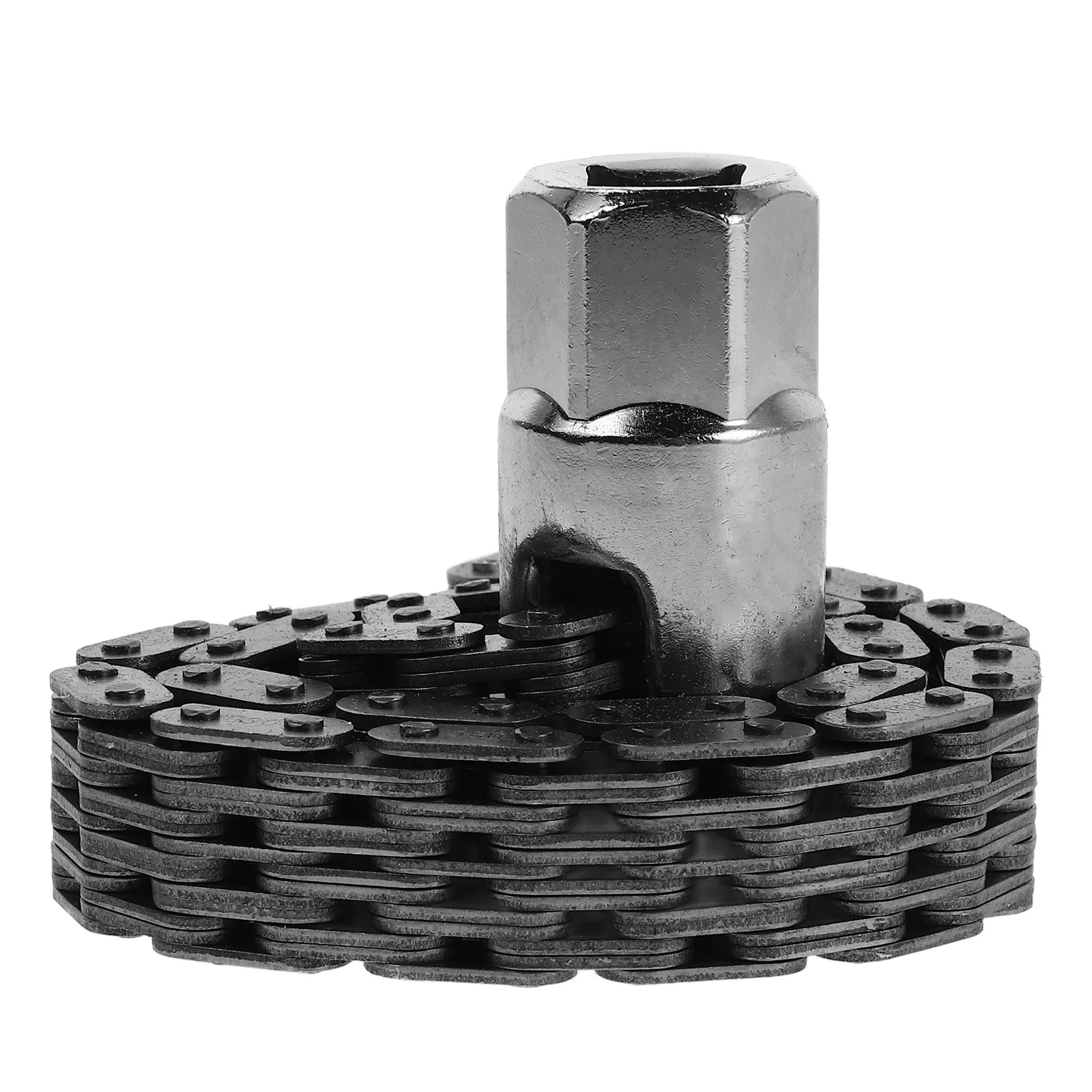 

52-Section Chain Type Oil Filter Wrench Heavy Duty Universal Automotive Filter Removal Tool Mechanic Repair Wrench