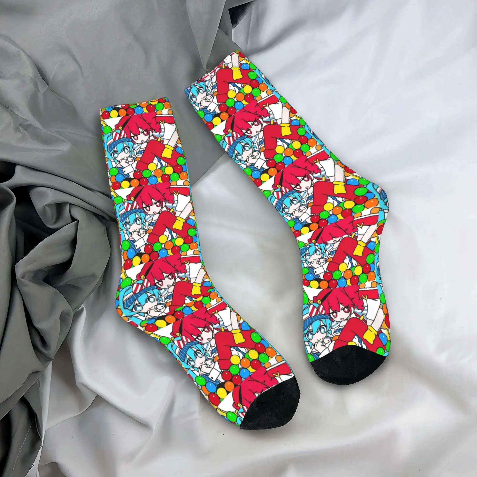 Men Socks Mesmerizer  Stockings Spring Fashion Soft Breathable Socks Graphic Cycling Anti Skid Socks