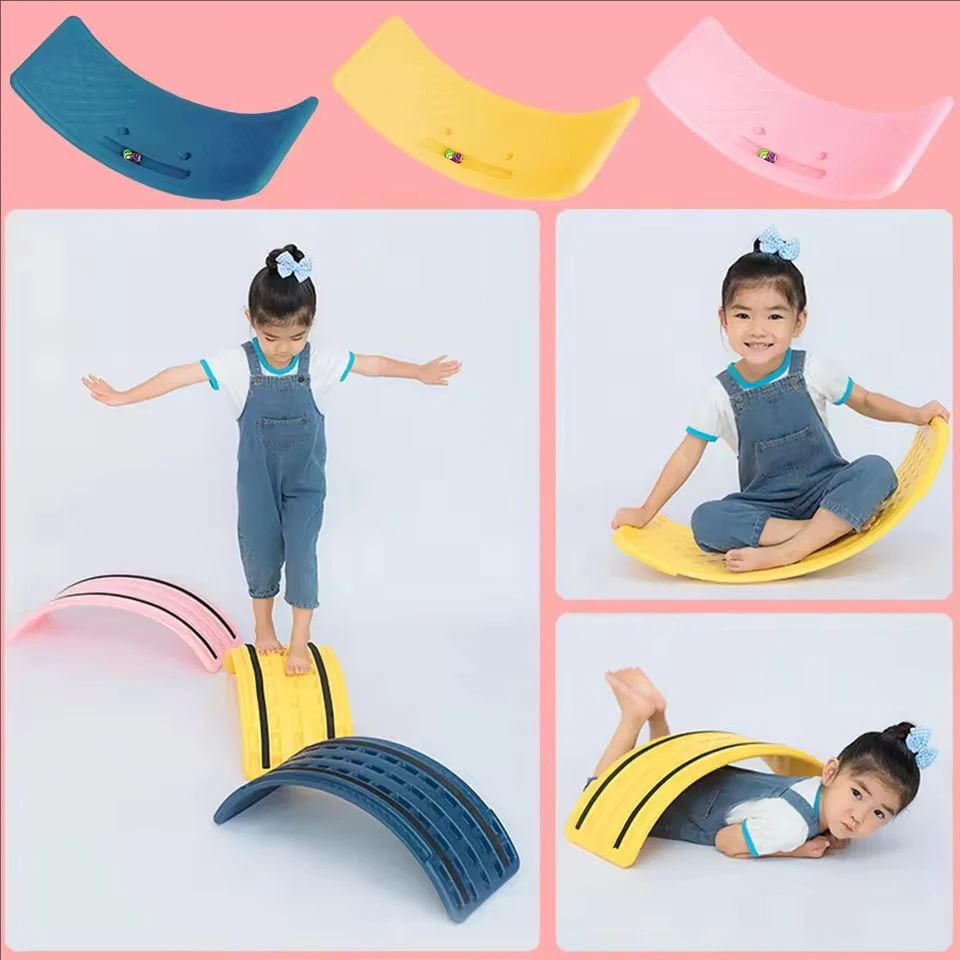 Rotary balance board children's toys focus sensory integration training equipment rocking balance training board smart board