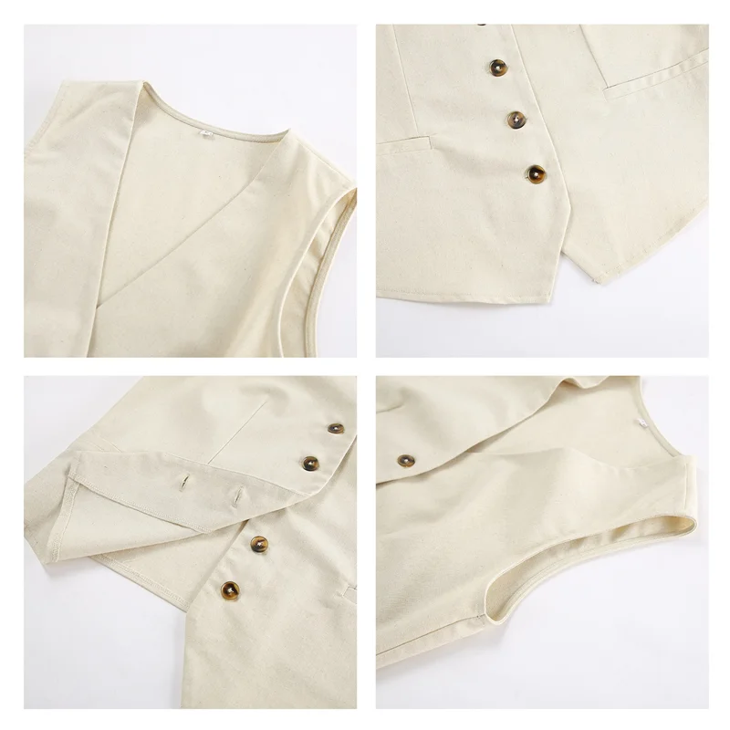 ASDS-Conjuntos de verano para mujer, trajes de vacaciones de dos piezas, conjunto corto con botones, ropa informal de negocios elegante de 2 piezas