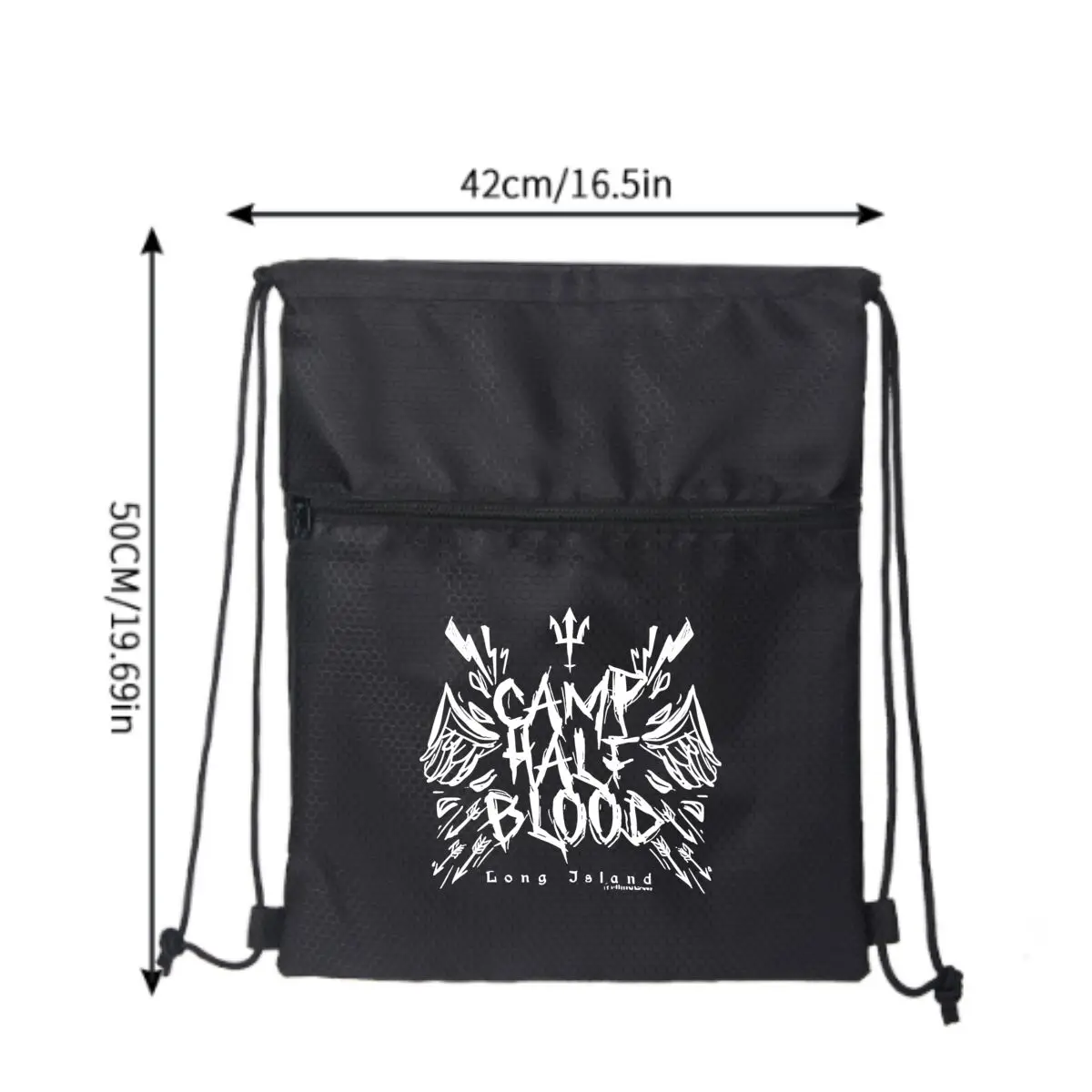 Camp Half-Blood Percy Jackson Rucksack mit Kordelzug, Bulk-String-Rucksack, Kordelzugbeutel