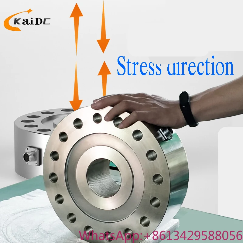 

Alloy Steel 400T 300T Load Cells Pancake Disk Spoke Weighing Donut Force Sensor for Tension Compression for Various Load