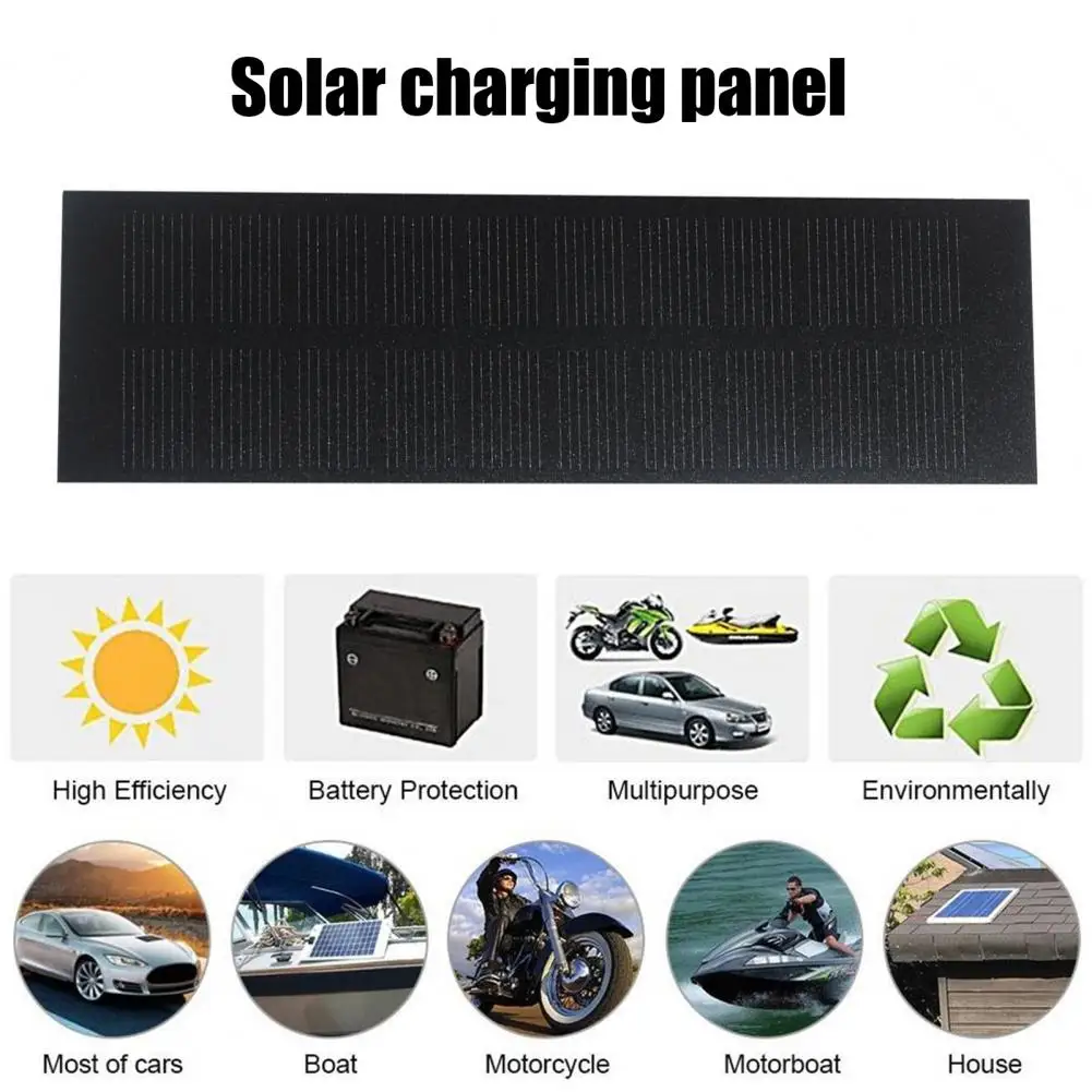 Power Bank Solar Panel Portable Solar Panel 1w 5v Solar Panel Charger Board High Efficiency Portable Power Bank Type-c for Phone