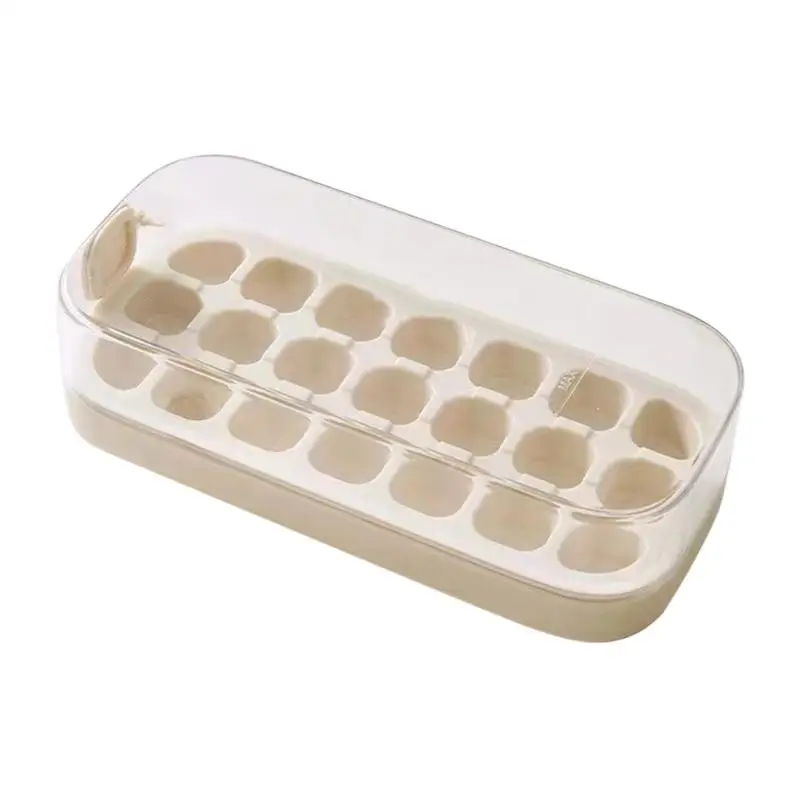 Ice Cube Maker Tray Ice Cube Trays For Freezer With Ice Box 21 Pcs Ice Cube Mold Ice Cube Tray Easy Press To Release Ice Cube