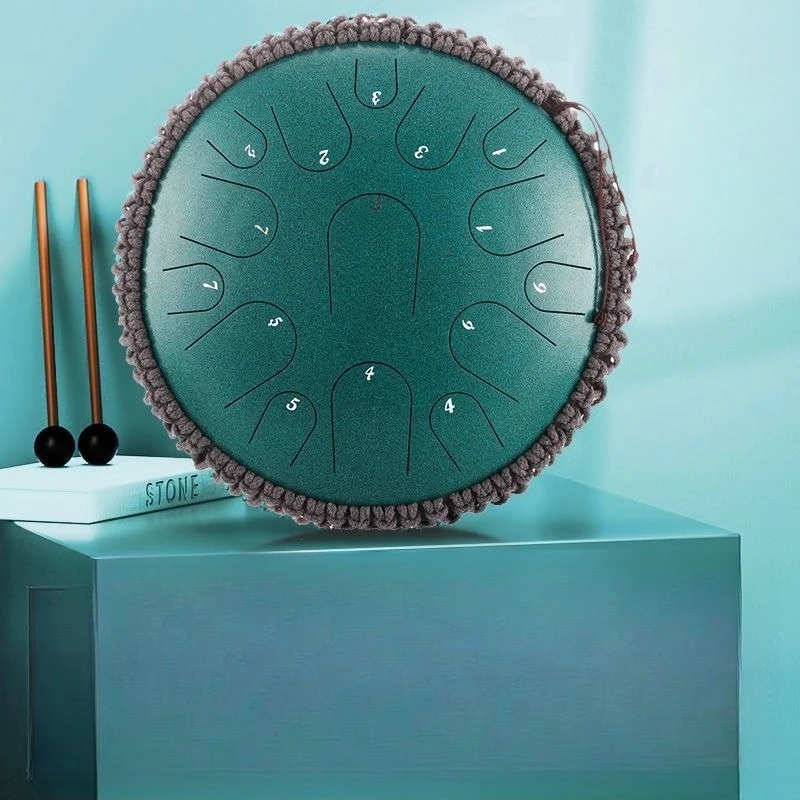 آلة موسيقية أثيرية 15 نغمة 14 بوصة طبلة مجوفة حقيقية المهنية الأطفال الكبار المبتدئين ننسى القلق المهنية