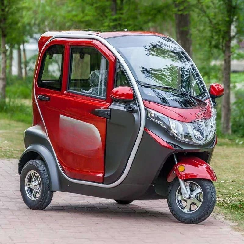 Nueva energía 1500W eléctrico de cuatro ruedas, scooter para personas mayores, vehículo eléctrico doméstico de baja velocidad
