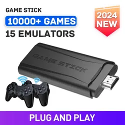 2024 New Game Stick Retro Game Console Super Console S2 Pro with 10000 Games 15 Emulators for PS1/GB/FC/MD/GBA Video Game Player